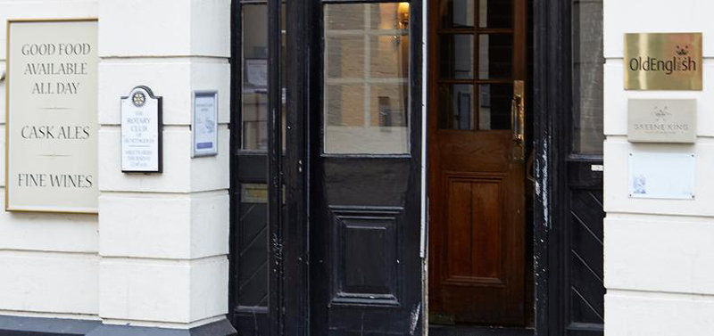 George Hotel By Greene King Inns Huntingdon Eksteriør billede